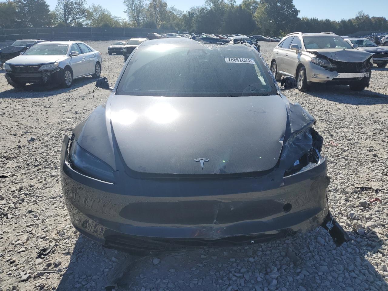 Lot #2974791120 2024 TESLA MODEL 3