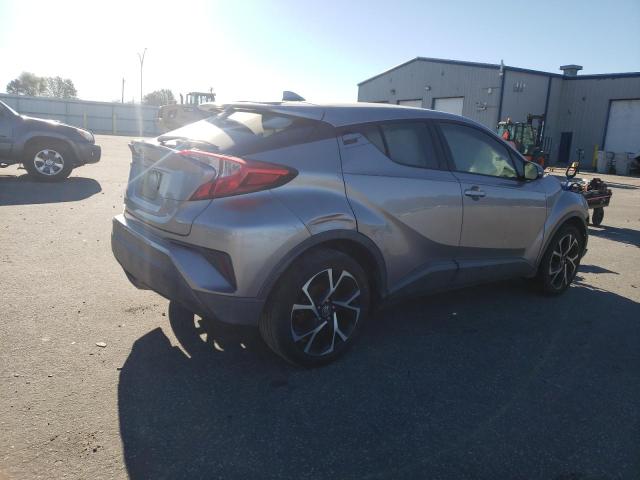 TOYOTA C-HR XLE 2018 silver  gas NMTKHMBX5JR035214 photo #4