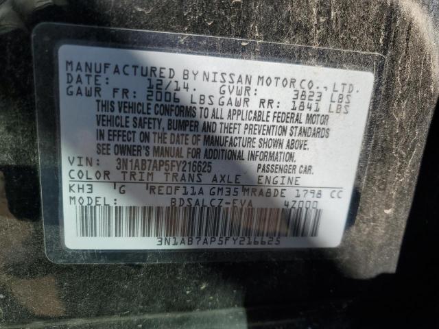 2015 NISSAN SENTRA FE+ 3N1AB7AP5FY216625