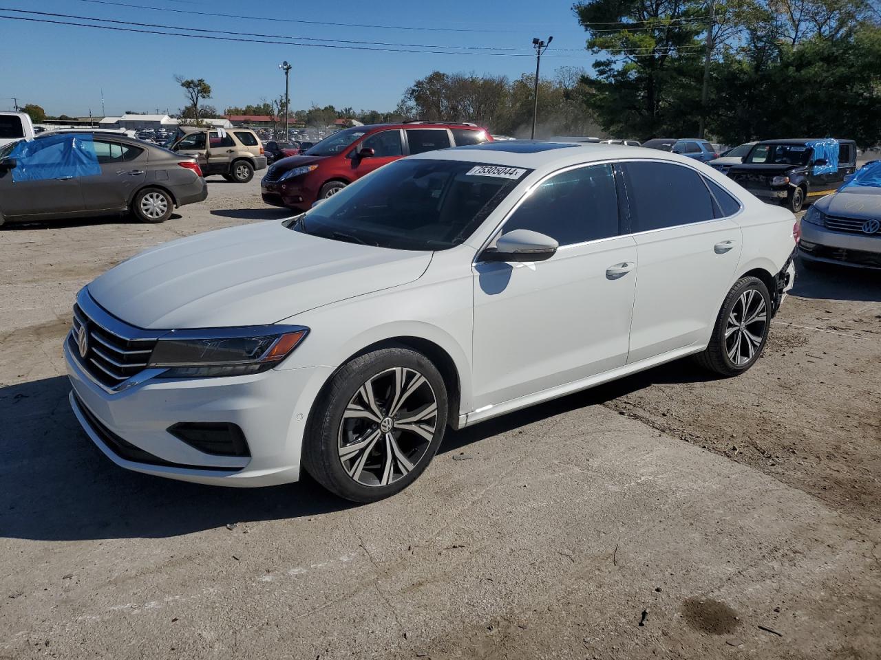 Lot #2943196478 2020 VOLKSWAGEN PASSAT SEL