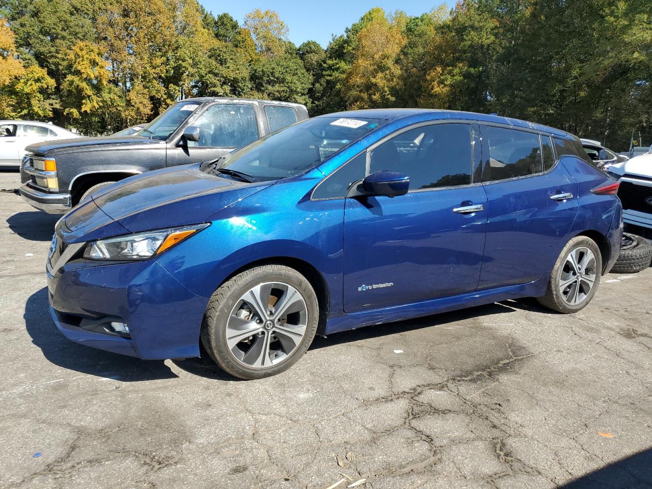 Lot #3004104989 2018 NISSAN LEAF S