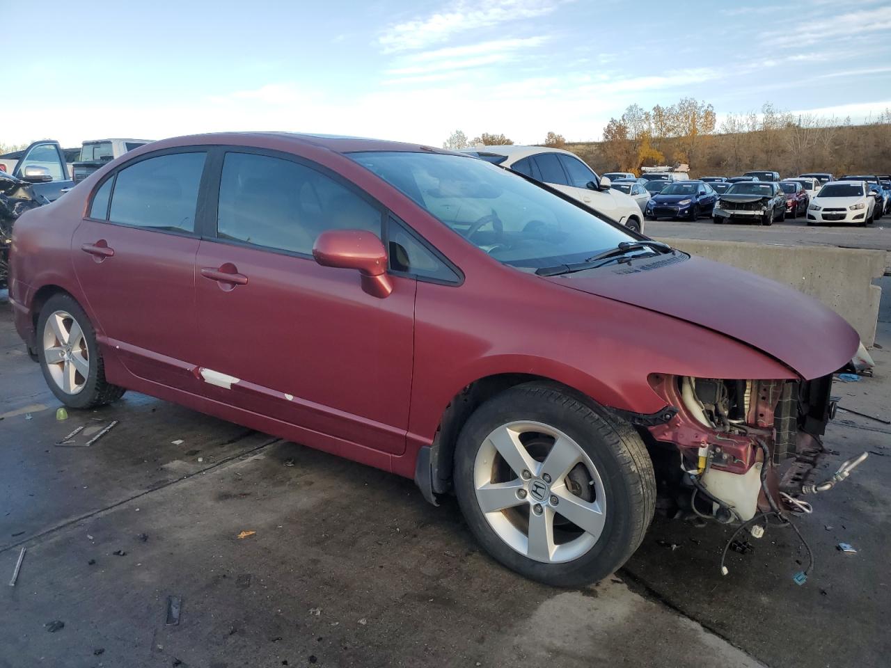 Lot #2956367995 2008 HONDA CIVIC EX