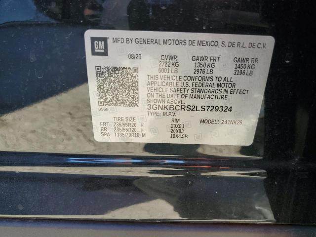 2020 CHEVROLET BLAZER 2LT - 3GNKBCRS2LS729324