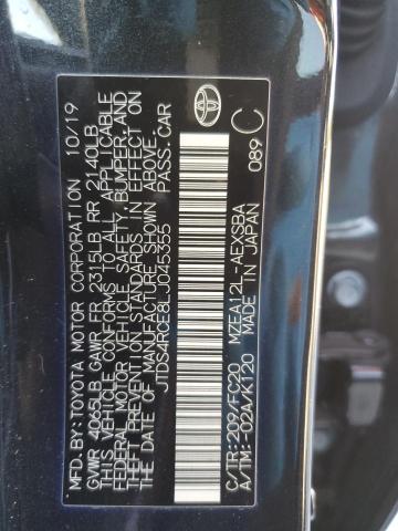 2020 TOYOTA COROLLA SE - JTDS4RCE8LJ045355