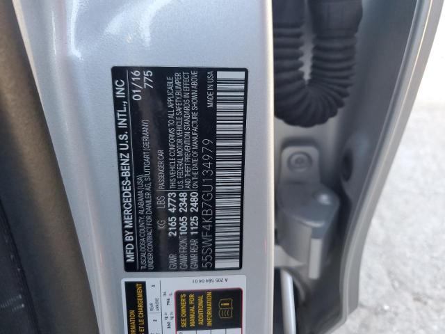2016 MERCEDES-BENZ C 300 4MAT - 55SWF4KB7GU134979