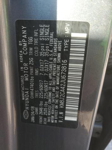 2018 HYUNDAI TUCSON SE - KM8J2CA42JU673816