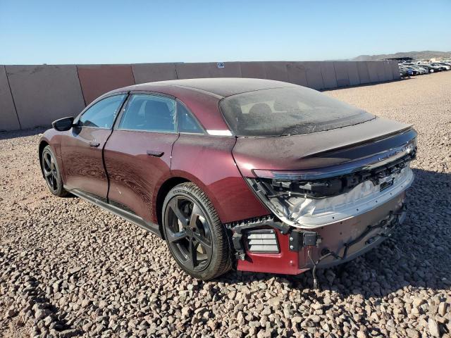 LUCID MOTORS AIR PURE 2024 maroon  electric 50EA1PGA8RA001327 photo #3