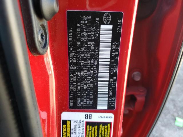 2021 TOYOTA AVALON XSE 4T1EA1AB5MU007884