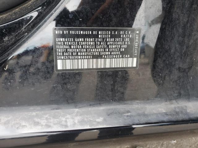2019 VOLKSWAGEN JETTA S - 3VWC57BU3KM086893