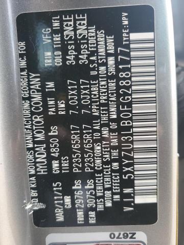 2015 HYUNDAI SANTA FE S - 5XYZU3LB0FG288177