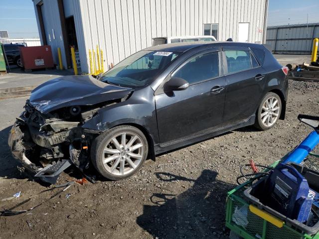 MAZDA 3 S 2010 black  gas JM1BL1H53A1127522 photo #1