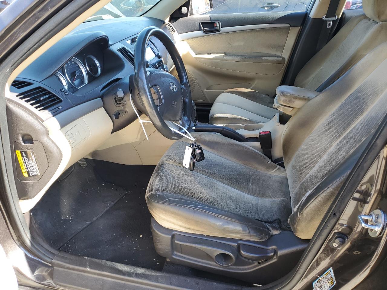 Lot #2940275099 2009 HYUNDAI SONATA GLS