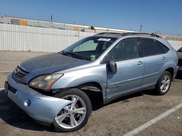 LEXUS RX 400H 2008 blue  hybrid engine JTJHW31U482059098 photo #1