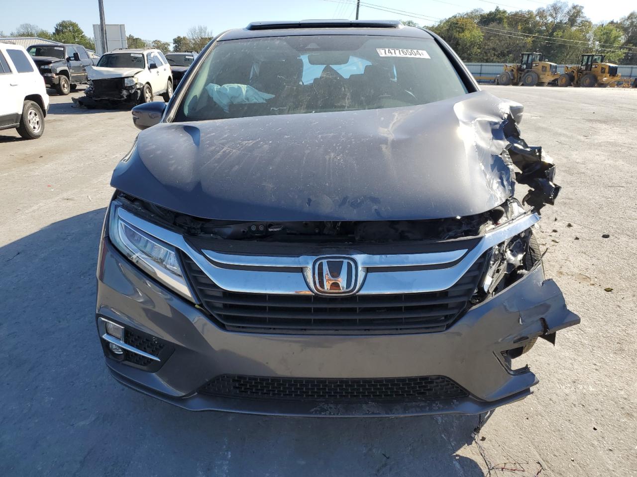 Lot #2907374116 2018 HONDA ODYSSEY EL