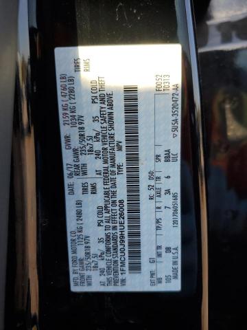 2017 FORD ESCAPE TIT - 1FMCU0J99HUE26008
