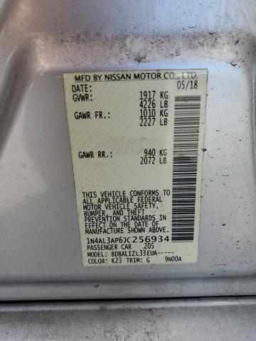 2018 NISSAN ALTIMA 2.5 - 1N4AL3AP6JC256934