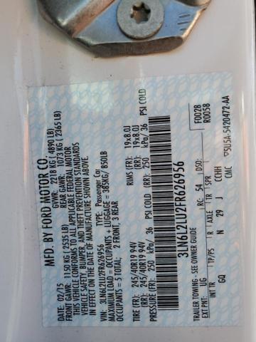 2015 LINCOLN MKZ HYBRID - 3LN6L2LU2FR626956