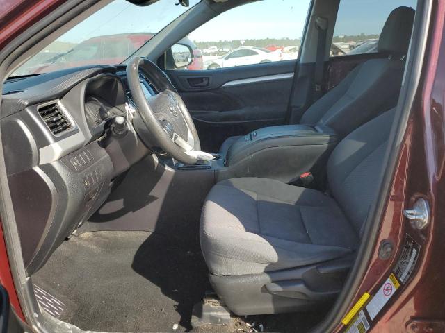 2018 TOYOTA HIGHLANDER - 5TDZZRFH9JS263553