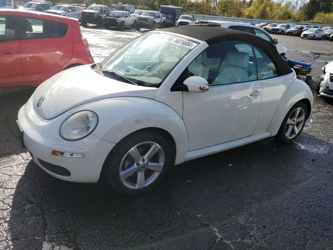 Lot #2991791149 2007 VOLKSWAGEN NEW BEETLE