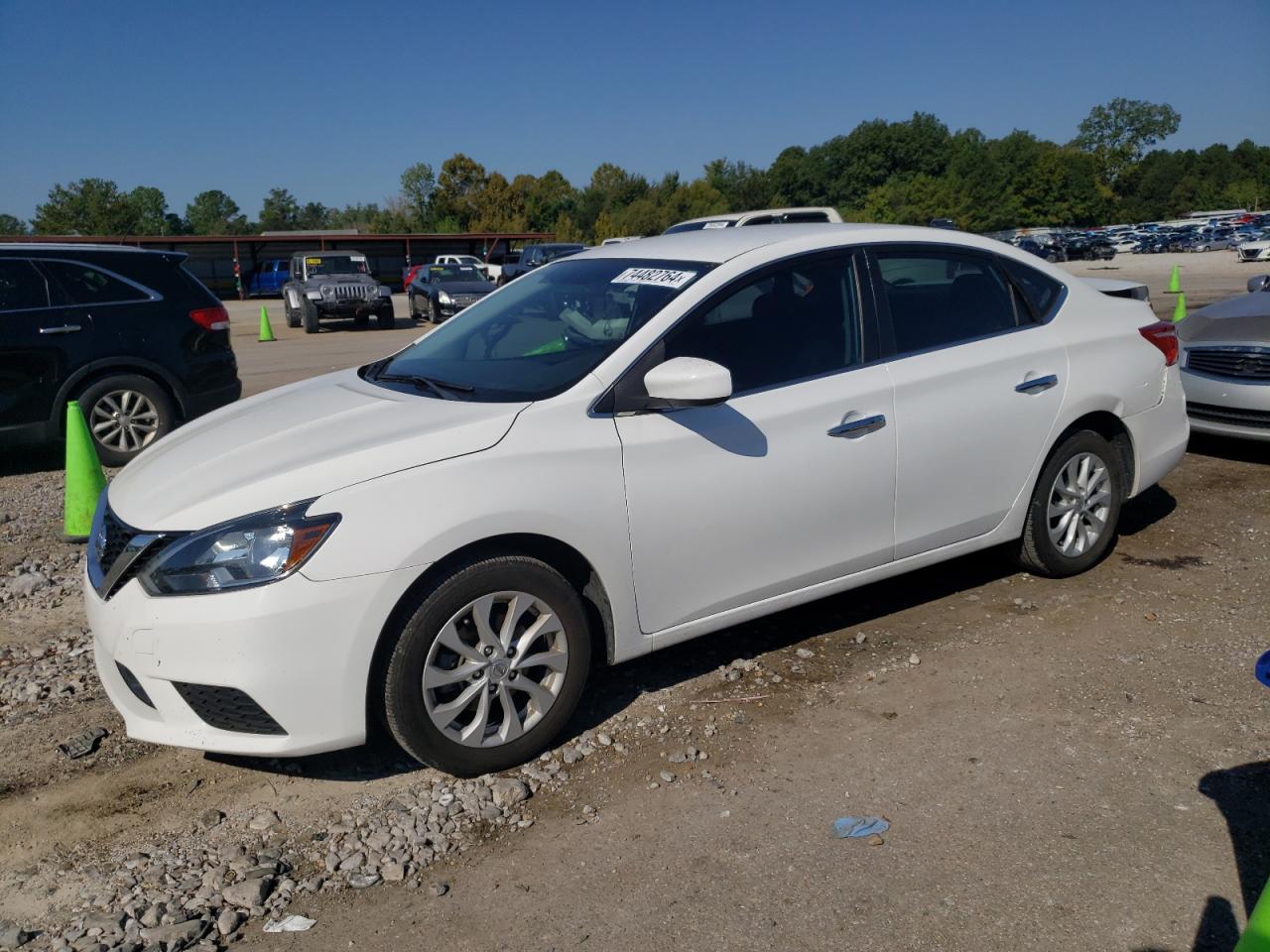 Lot #2902679230 2019 NISSAN SENTRA S