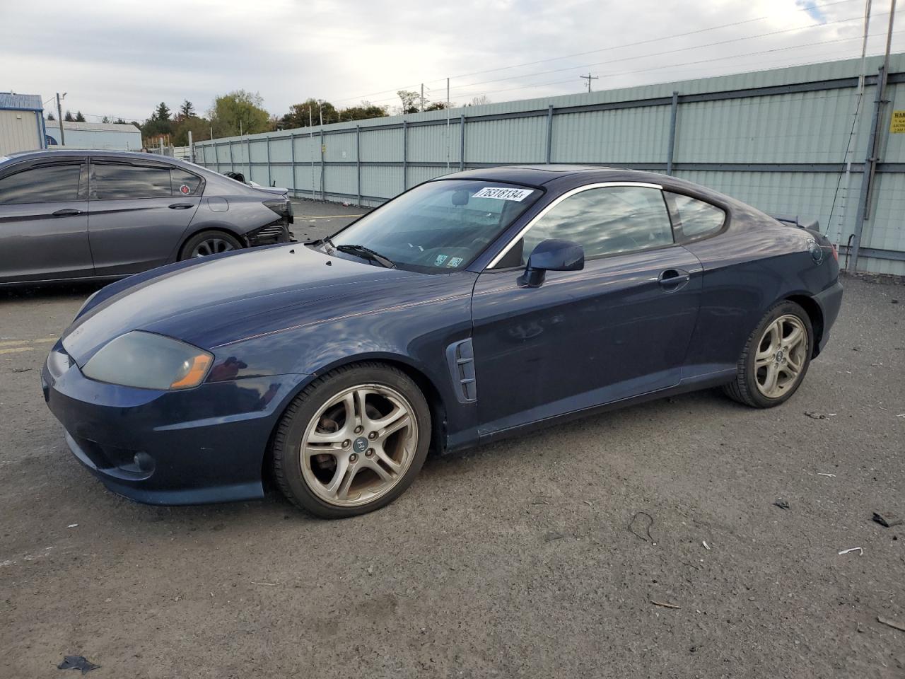 Lot #2986707134 2005 HYUNDAI TIBURON GT