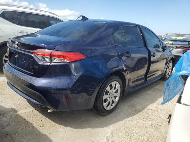 TOYOTA COROLLA LE 2021 blue  gas JTDEPMAE4MJ139745 photo #4