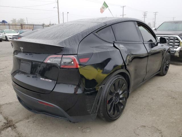 VIN 7SAYGDEF0NF494486 2022 Tesla MODEL Y no.3