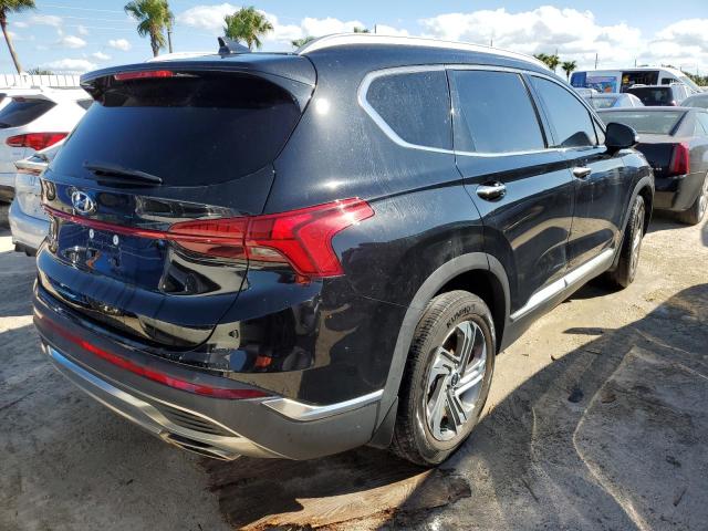 HYUNDAI SANTA FE S 2022 black  gas 5NMS34AJ3NH402472 photo #4