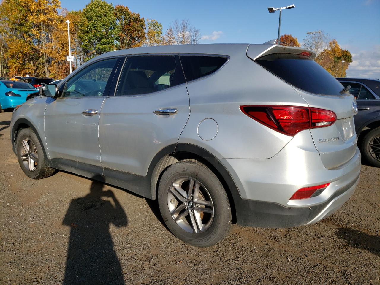 Lot #2925610504 2017 HYUNDAI SANTA FE S