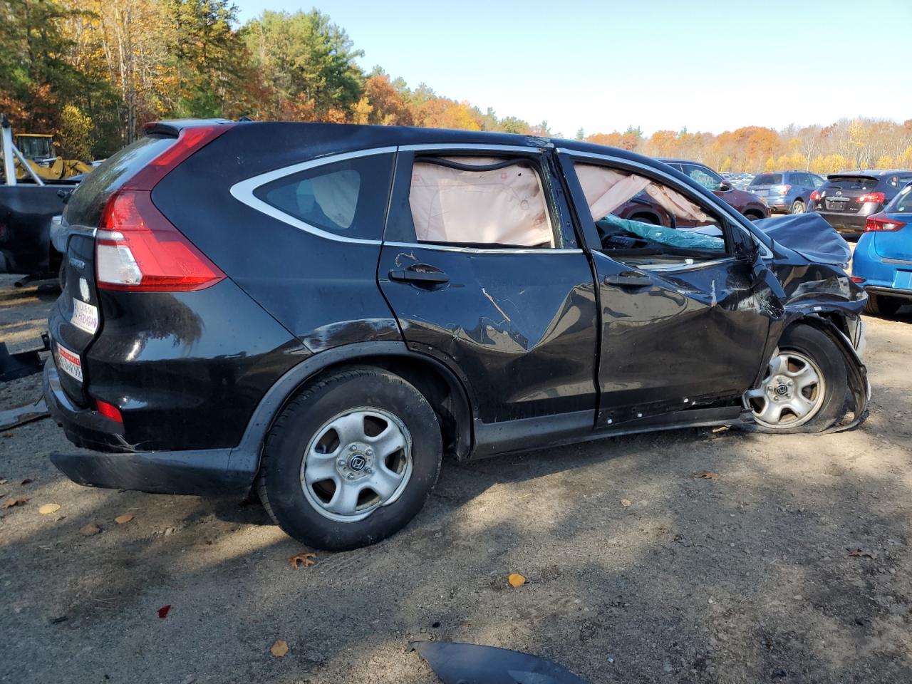 Lot #2955091793 2015 HONDA CR-V LX