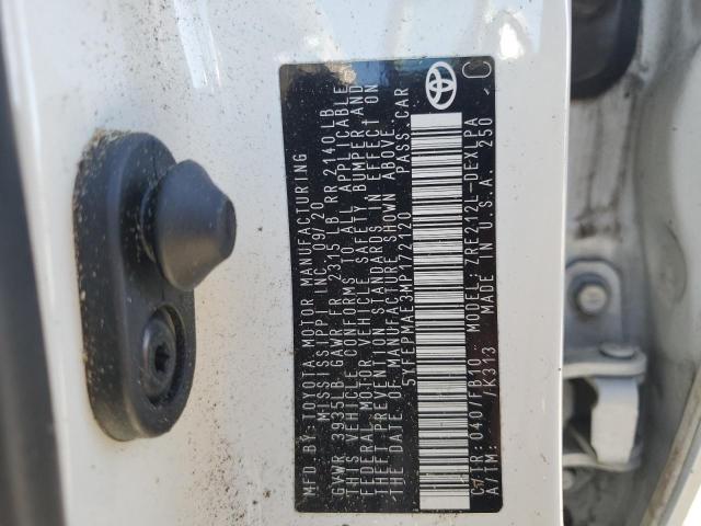 2021 TOYOTA COROLLA LE - 5YFEPMAE3MP172120