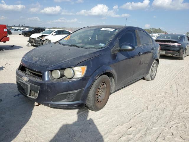 CHEVROLET SONIC LS 2015 blue  gas 1G1JA5SH2F4142426 photo #1