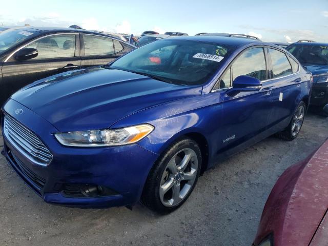 VIN 3FA6P0LU9DR169319 2013 Ford Fusion, Se Hybrid no.1