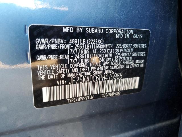 2023 SUBARU FORESTER P - JF2SKADC6PH475968