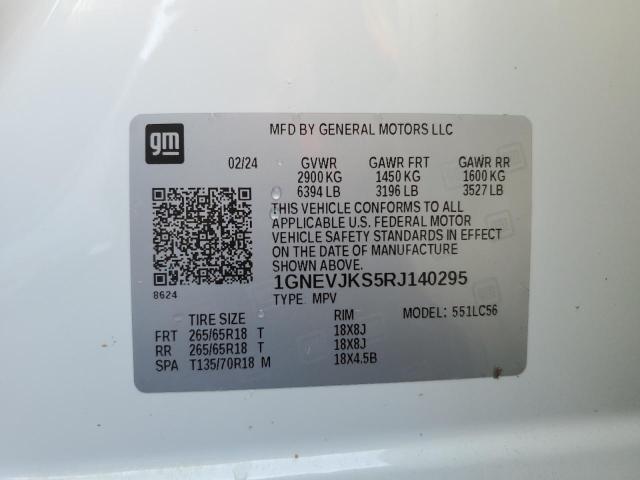 2024 CHEVROLET TRAVERSE L - 1GNEVJKS5RJ140295