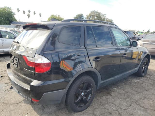 BMW X3 3.0SI 2007 black 4dr spor gas WBXPC93487WF23000 photo #4