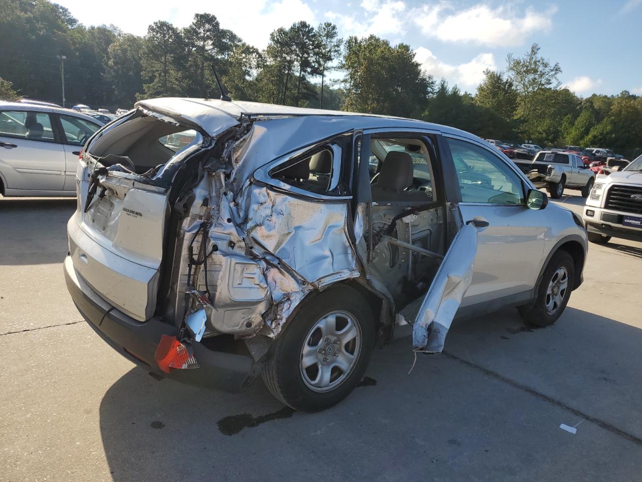 Lot #2955056820 2014 HONDA CR-V LX