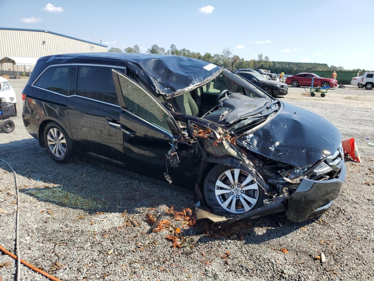 Lot #2912302988 2015 HONDA ODYSSEY EX