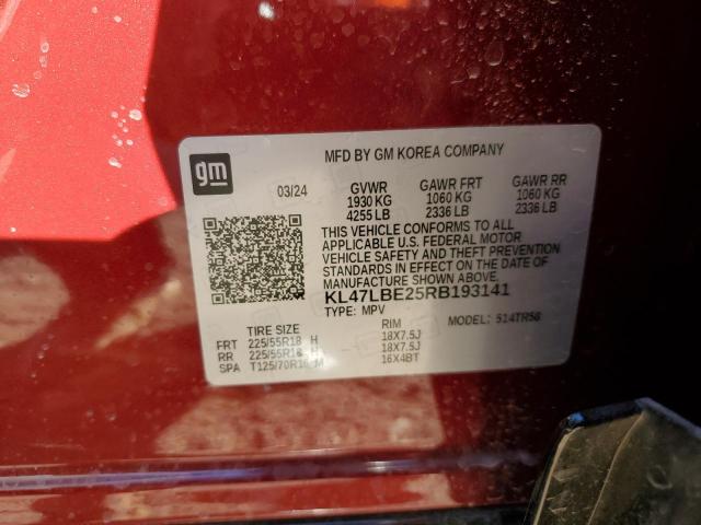 2024 BUICK ENVISTA SP KL47LBE25RB193141