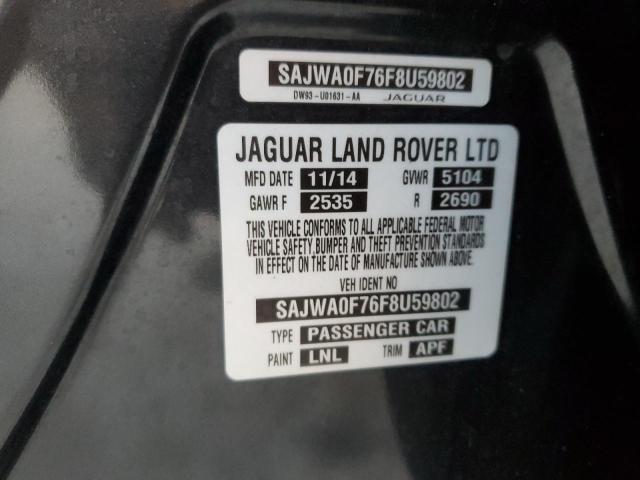 2015 JAGUAR XF 3.0 SPO SAJWA0F76F8U59802