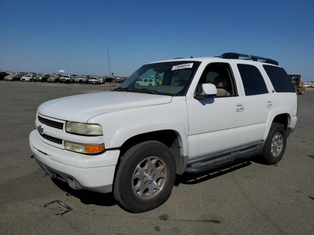 CHEVROLET TAHOE K150 2002 white  flexible fuel 1GNEK13Z22R217765 photo #1