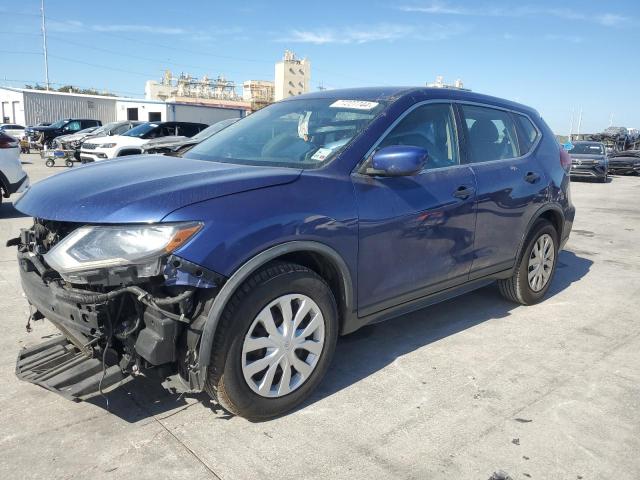 NISSAN ROGUE S 2018 blue  gas KNMAT2MT2JP541720 photo #1