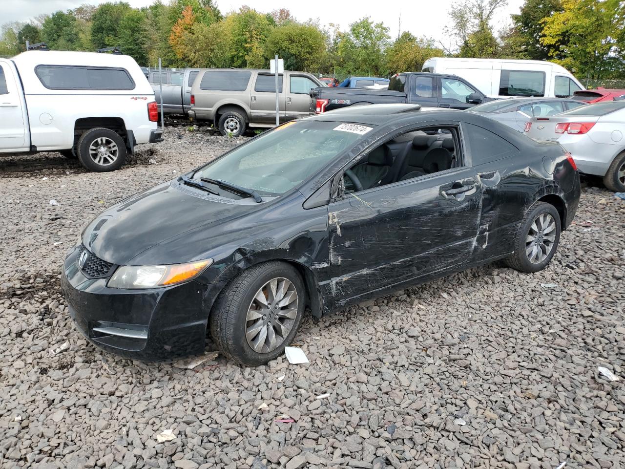 Lot #2987028750 2009 HONDA CIVIC EX