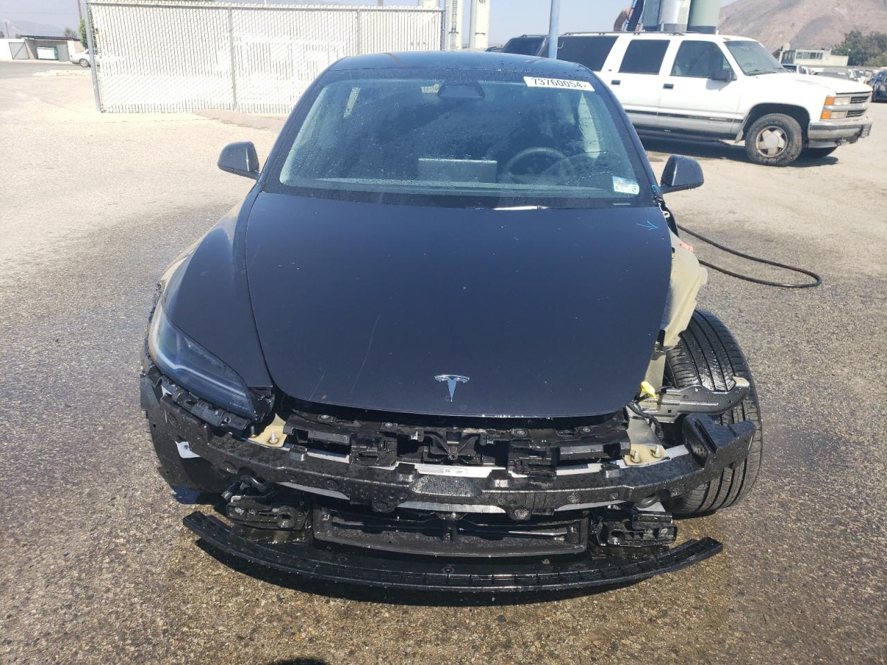 Lot #2989368563 2024 TESLA MODEL 3