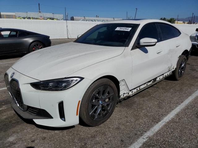 BMW I4 EDRIVE 2023 white  electric WBY43AW07PFP94474 photo #1