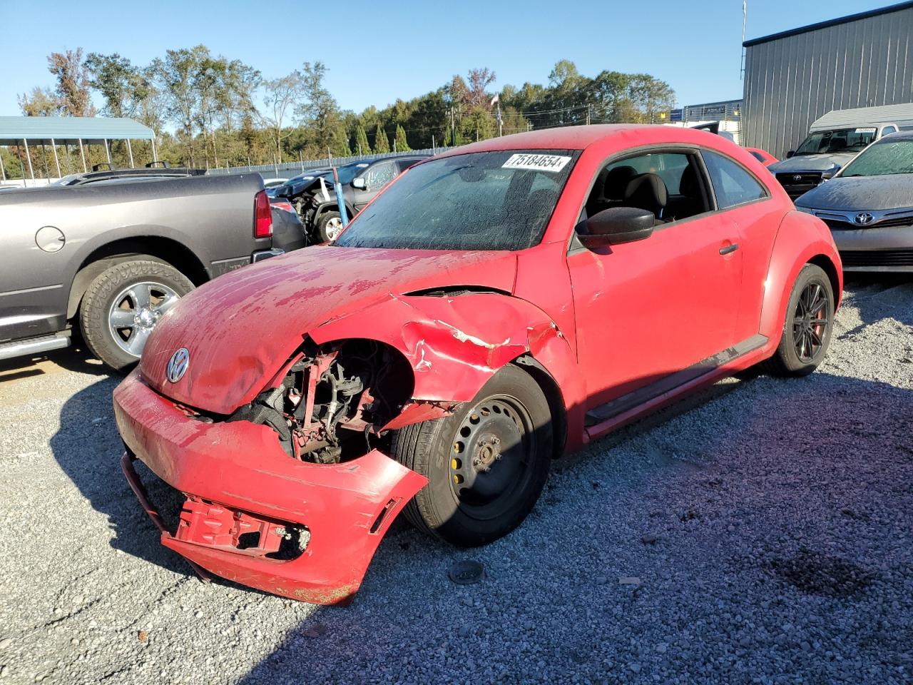 Lot #2895411413 2012 VOLKSWAGEN BEETLE