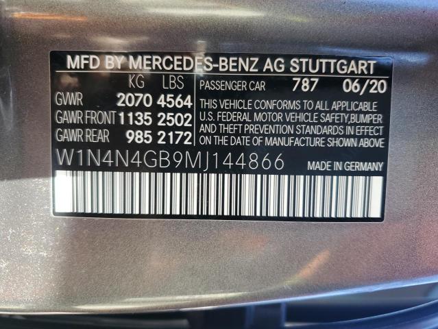 2021 MERCEDES-BENZ GLA 250 - W1N4N4GB9MJ144866