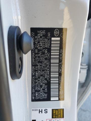 2022 TOYOTA COROLLA LE - JTDEAMDE2N3011040