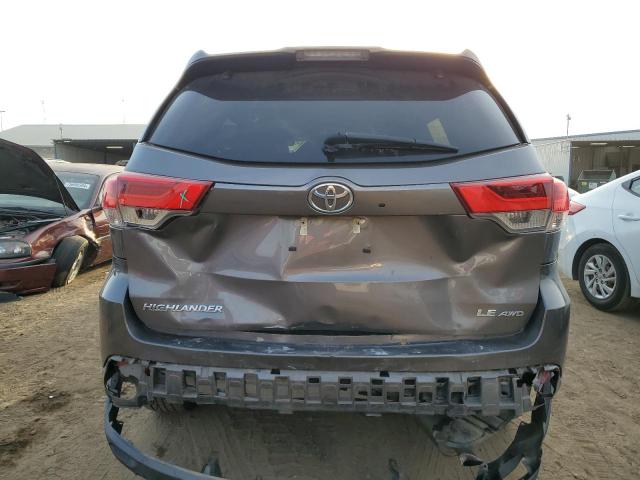 VIN 5TDBZRFH9HS473582 2017 Toyota Highlander, LE no.6