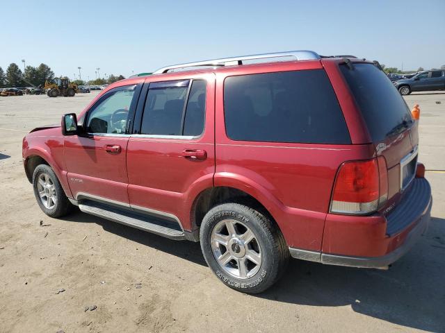 LINCOLN AVIATOR 2005 maroon 4dr spor gas 5LMEU88H95ZJ22368 photo #3